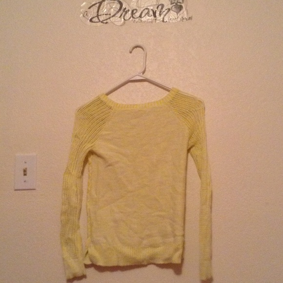 Cherokee size L neon green knit sweater - Picture 2 of 2