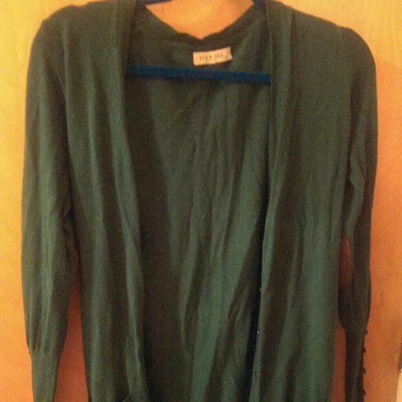 Dark Green Cardigan