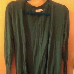 Dark Green Cardigan