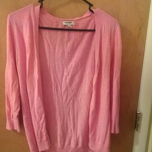 Pink Old Navy cardigan