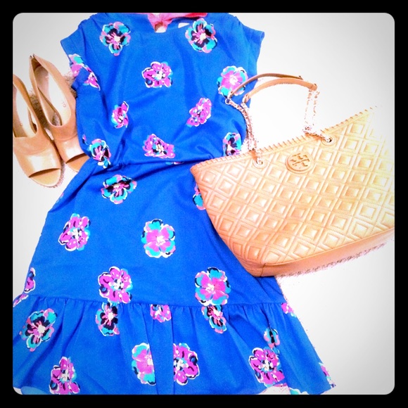 Royce Blue of Corsage Auburn Dress