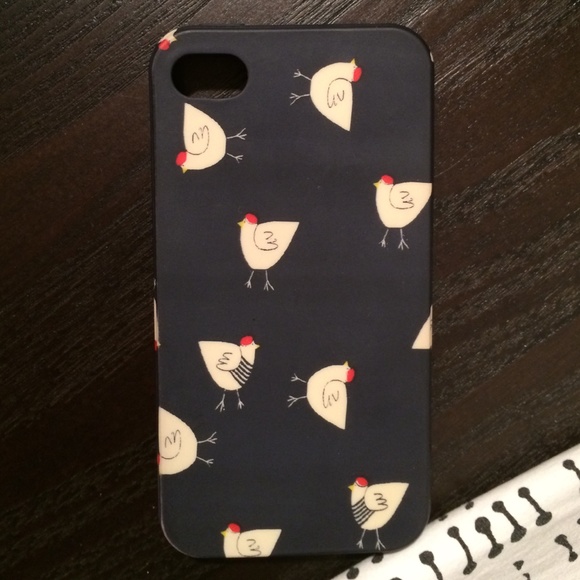 J. Crew Accessories - JCrew French Hen Iphone 4 case good condition