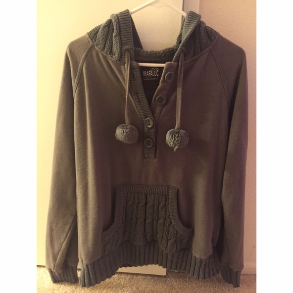 Zara Trafaluc Hoodie w/knitted hood ON HOLD!