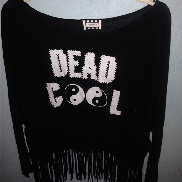 DEAD COOL long sleeve w/ fringe