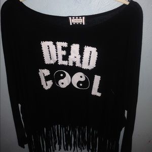 DEAD COOL long sleeve w/ fringe