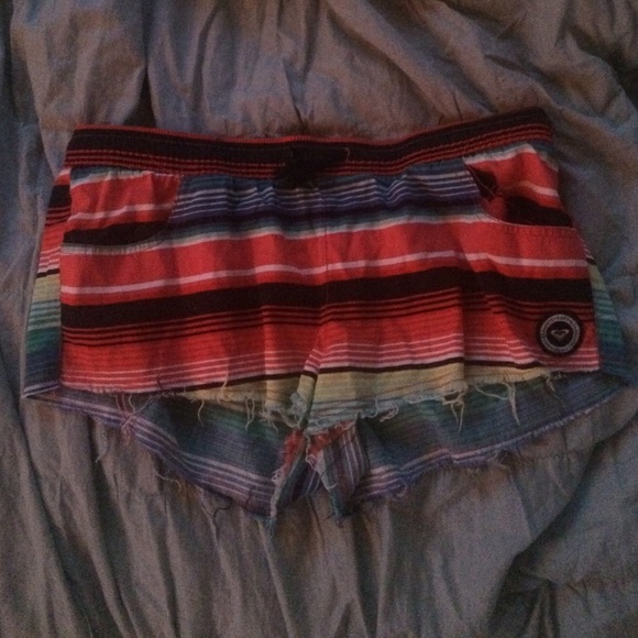 roxy rainbow sunset summer shorts🌅🌅