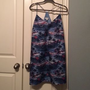 J.Crew Hawaiian Print Dress