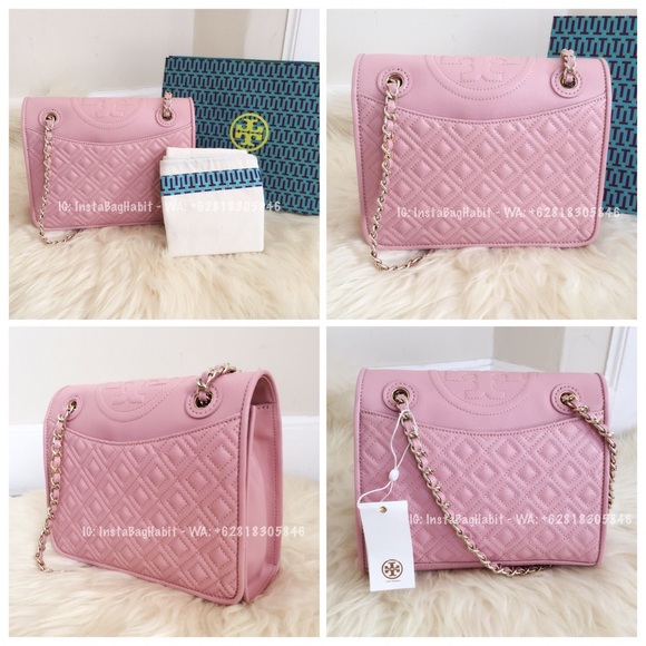 Tory Burch Handbags - NWT Auth Tory Burch Fleming MEDIUM