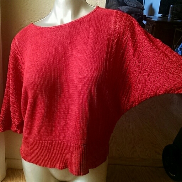 Boho chic batwing sweater - Picture 1 of 2