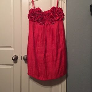 Strapless Red Alexia Admor dress