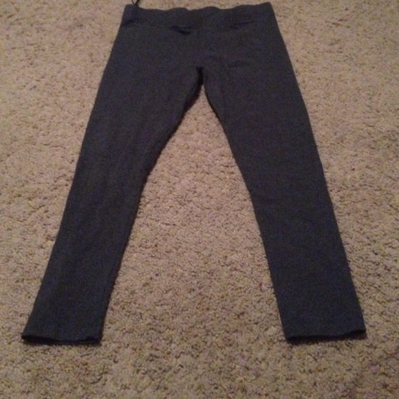 Gray leggings