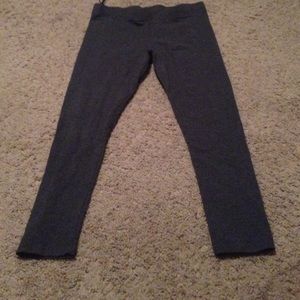 Gray leggings