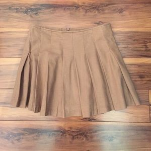 Khaki School Girl skirt