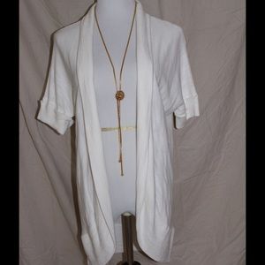 Banana Republic Cream Cardigan