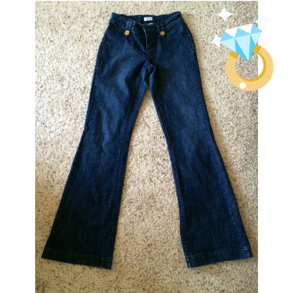 Cache High Waist Legged Jeans