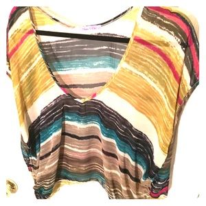 Trendy off the shoulder sheer top 😍