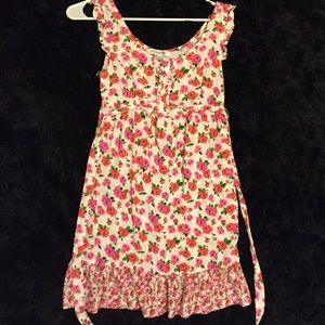 Forever21 Floral Pink Dress