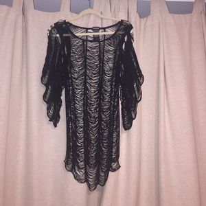 Bebe bathing suit cover up