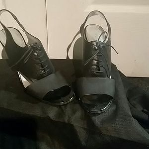 Black heels