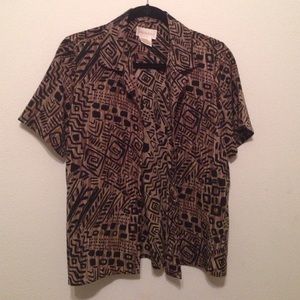 😎 Cool tribal button-down😎