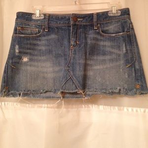 Abercrombie jean skirt