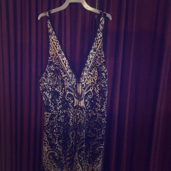Nwot Super cute tank maxi dress