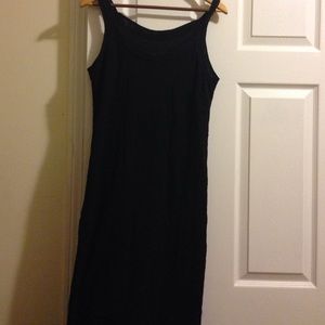NWT long black dress size M Ann Taylor loft