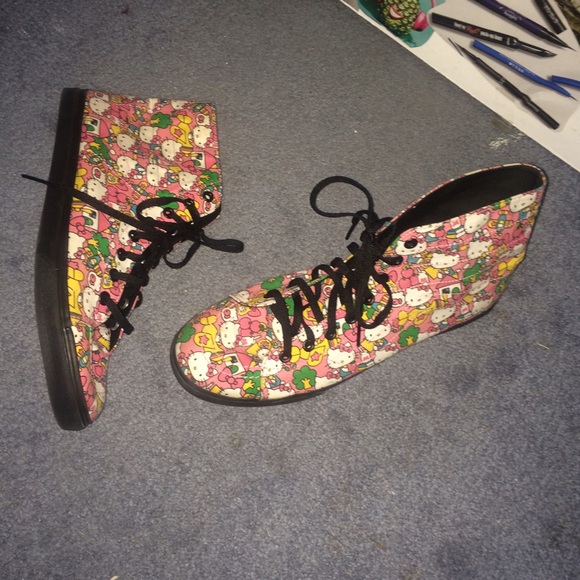 Hello Kitty High Top Vans