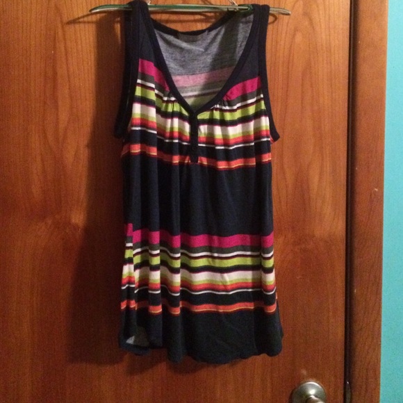 Colorful Striped Tank