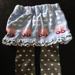 Childs Skirt with leggings attached