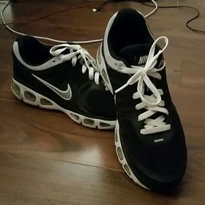 Black and white NIKE sneakers