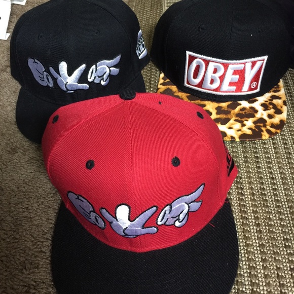 3 for $15 Obey SnapBack hat