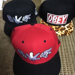 3 for $15 Obey SnapBack hat