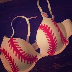 PINK Custom Baseball Bra