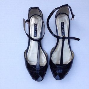 Nine West peep toe flats... Just like sandals