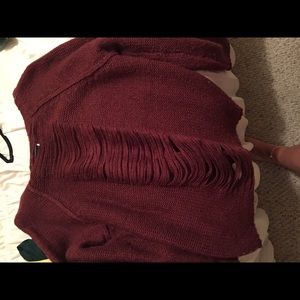 Urban outfitters ripped sweater