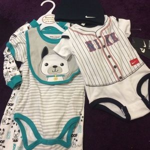 Baby boy clothes.
