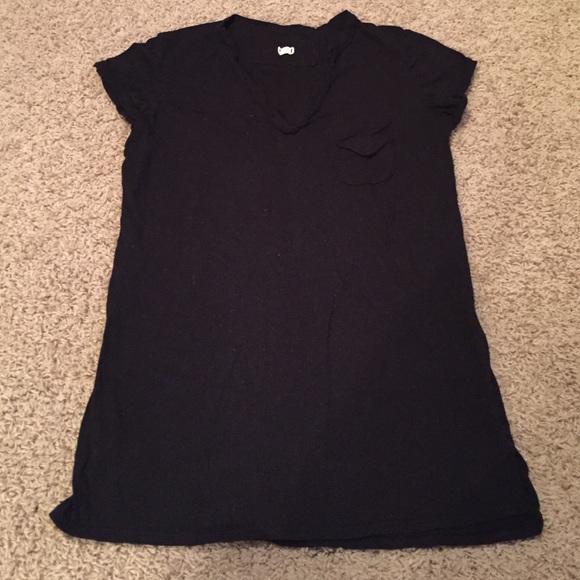 Anthropologie Black T.la Tee