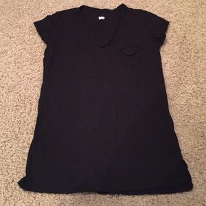 Anthropologie Black T.la Tee