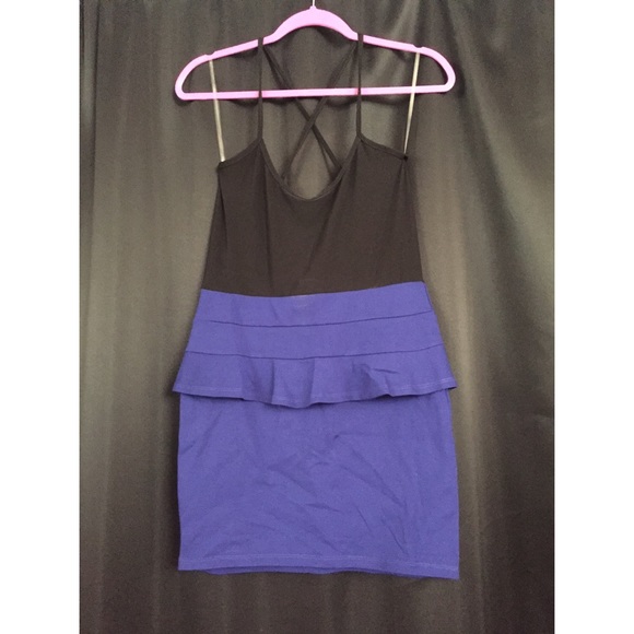 Peplum Bodycon Dress - Picture 1 of 3