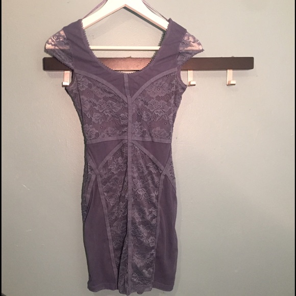 H&M Blue Lace Dress