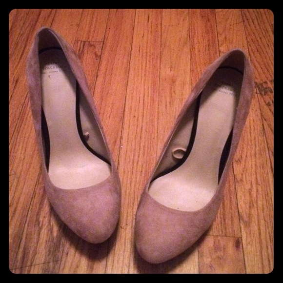 Zara Trafaluc nude heels