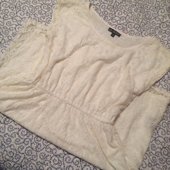 Off White Lace Dress