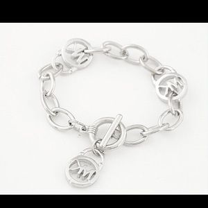 Mk silver  bracelet