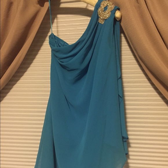 Cache one shoulder dress