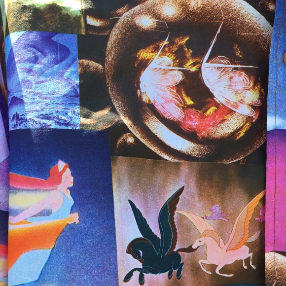 RARE 70s KENNINGTON ✨Pegasus novelty shirt - Picture 3 of 4