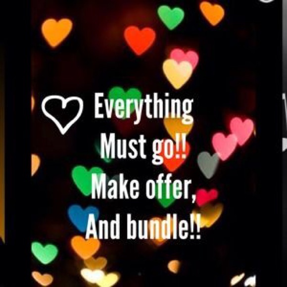 OFFERS WELCOME, TRADE •*CLOSET CLEANOUT*•