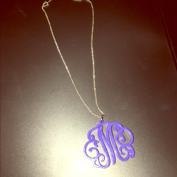 "M" monogram initial
