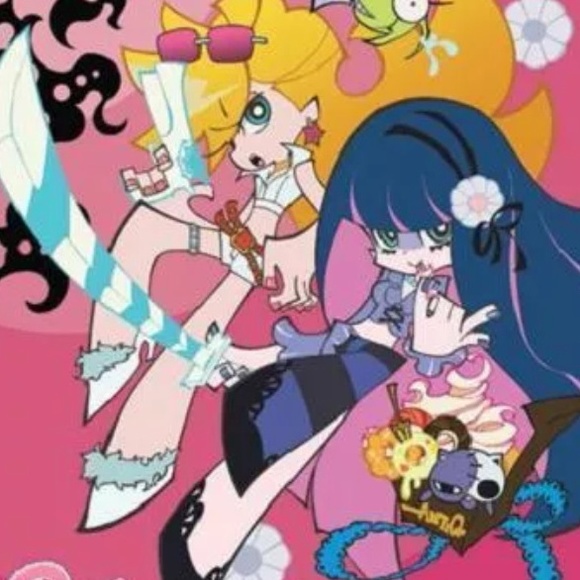 ♡☆PANTY & STOCKING FABRIC SCROLL POSTER☆♡