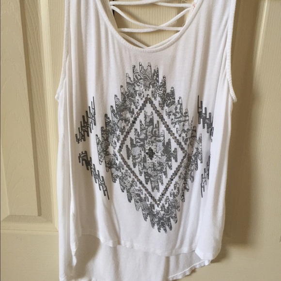 Cute tribal design tank top